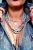 Choker ze srebrnych pereł Baroque z łańcuchem i monetą