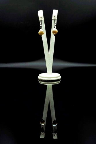 Kolczyki ze złotych pereł Barock