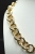 Choker z wielkich białych pereł Baroque z łańcuchem