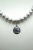 Choker ze srebrnych pereł z Rzymską monetą