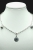 Srebrny Choker z perłami i monetami na szczęście